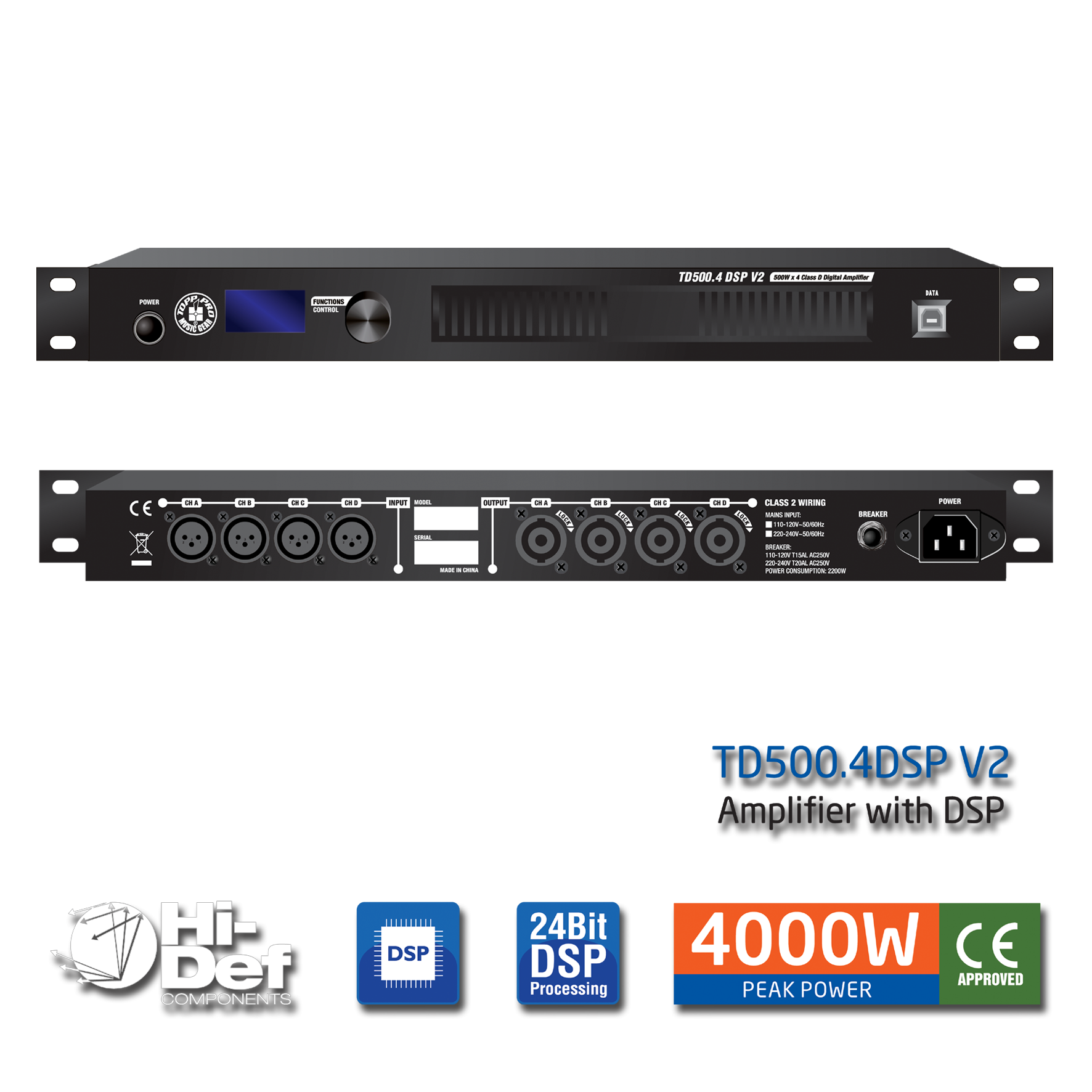 TD-500.4 DSP V2